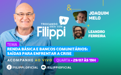 Renda básica é o tema do Trocando Ideia Com Filippi desta quarta, dia 29