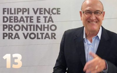 Filippi vence debate do UOL, TVT e RBA