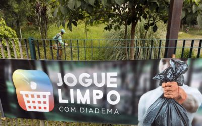 População elogia campanha Jogue Limpo com Diadema após mutirão na Praça Pôr do Sol