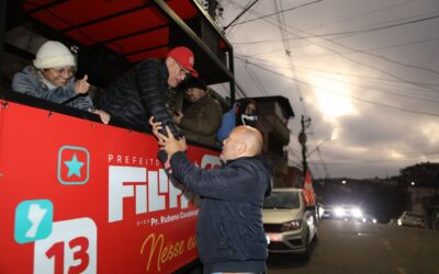 Filippi destaca avanços na região do Campanário