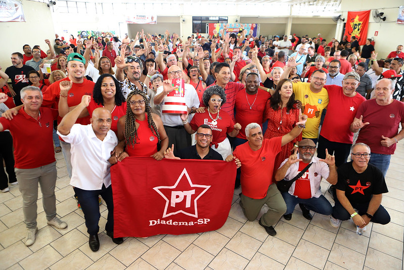 PT de Diadema emplaca 5 vereadores, aumenta votação global e quebra recorde do mais votado da história